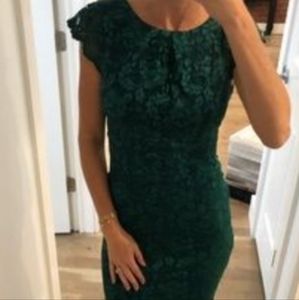Green Lace Cocktail Dress